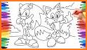 Coloring Book For Sonic 2020 Hedgehog's Page related image