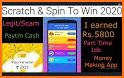 Spin And Scratch 2020- Win Money related image