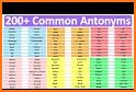 Antonyms English related image