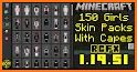 Girls Skin Pack for MCPE related image