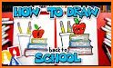 How to Draw School supplies - Learn Drawing related image