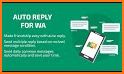 Auto reply app: Whatschat reply for WA and others. related image