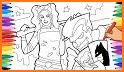 Heroes Joker Coloring Book related image