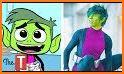 CALL Teen Heroes Titans Go Fake CALL related image