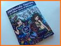 Magic Fairy Coloring Book for Girls related image