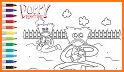 Poppy Wuggy Coloring book Game related image