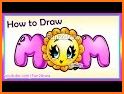 how to draw cute mom ''mother's Day'' related image