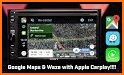 Apple CarPlay for Android Auto Navigation,maps,GPS related image