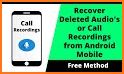 Recover deleted audio recording files Encryption related image