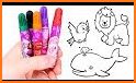 Animals Coloring Book & Drawing Book For Kids related image