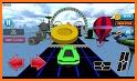 Superhero Mega Ramp Car Stunt - 3D Shooting Game related image