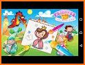 Princess Coloring Book & Drawing Book - Kids Game related image