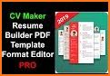 CV Maker Resume Builder PDF Unique Template 2019 related image