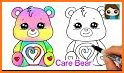 bears care coloring related image