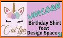 🦄 Free Unicorn Invitation Maker 🦄 related image