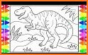 Dinosaur Coloring Pages Puzzle related image