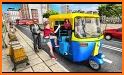 Bicycle Tuk Tuk Auto Rickshaw : New Driving Games related image