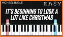 Simple Christmas Keyboard Background related image