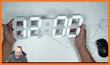 LED Digital Clock 3D Wallpaper related image