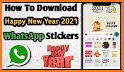 2021 NEW YEAR Stickers related image