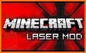 Mod for Minecraft Laser related image