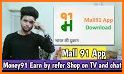 Mall91 Money91, Earn by refer, Shop on TV and chat related image