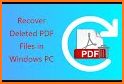 Recover PDF files related image