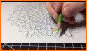 Adults Coloring Book - Mandala Coloring related image