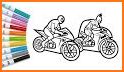 Motorcycle Coloring Pages related image