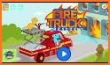 Dinosaur Fire Truck - Firefighting games for kids related image