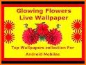 Glowing Flowers Live Wallpaper related image