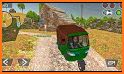 Offroad Tuk Tuk Auto Rickshaw Driving Game 2022 related image