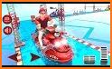 Superheroes Jet Ski Stunts: Top Speed Racing Games related image