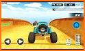 Monster Truck Car Stunts 3d Mega Ramp Driving Game related image