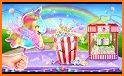 Unicorn Cotton Candy Maker - Rainbow Carnival related image