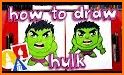 How To Draw Hulk - Step By Step Easy related image