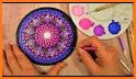 Mandala paint related image