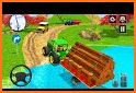 Offroad Farming Tractor Transporter Simulator 2020 related image