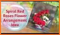 Red Rose Floral Keyboard Theme related image