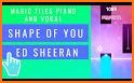 Ed Sheeran - Shape of You Piano Tiles 2019 related image