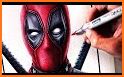 How To Draw Deadpool Easy related image