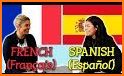 Learn English French Spanish related image