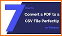 CSV File Viewer: CSV to pdf converter related image