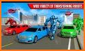 Limo Robot Car Transform: Police Robot Game 2022 related image