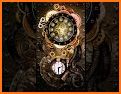 3D Golden Steampunk Skull Lock Screen related image