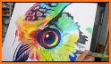 Abstract Owl Art Theme related image