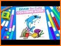 Dolphin Coloring Pages For Kid related image