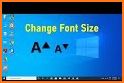 Big font - Enlarge font size related image