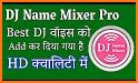 DJ Name Mixer With Music Player - Mix Name To Song related image