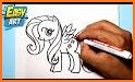 How to draw - pony, little pony related image